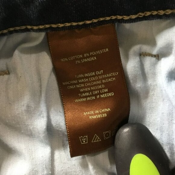 Kut From The Kloth Women's Straight Leg Cropped Jeans Medium Wash Size 16 - Picture 12 of 12